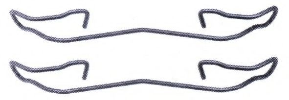 FERODO FBA534 Комплектующие, колодки дискового тормоза для FORD MONDEO (Форд Мондэо) FERODO FBA534 Комплектующие, колодки дискового тормоза для FORD MONDEO (Форд Мондэо)