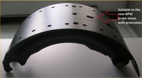 FERODO K19192.1-F3504 Комплект тормозных башмаков, барабанные тормоза 