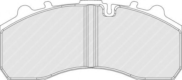 FERODO FCV1914FE Тормозные колодки для IVECO EUROTRAKKER (Ивеко Эуротраккэр) FERODO FCV1914FE Тормозные колодки для IVECO EUROTRAKKER (Ивеко Эуротраккэр)