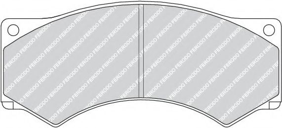 FERODO FCV376 Тормозные колодки для DAF 45 (Даф 45)