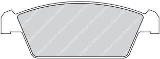 FERODO FDB1108 Тормозные колодки для DAEWOO (Дэу) FERODO FDB1108 Тормозные колодки для DAEWOO (Дэу)