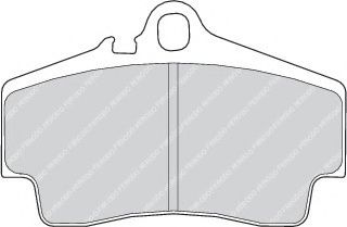 FERODO FDB1308 Тормозные колодки для PORSCHE BOXSTER SPYDER (Порше Боxстэр спъдэр)