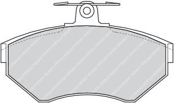 FERODO FDB1312 Тормозные колодки для SEAT INCA (Сеат Инcа) FERODO FDB1312 Тормозные колодки для SEAT INCA (Сеат Инcа)
