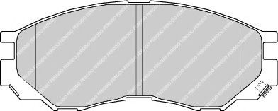 FERODO FDB1422 Тормозные колодки для MITSUBISHI L 400 / SPACE GEAR (Митсубиши/митсубиси Л 400 / спаcэ гэар) FERODO FDB1422 Тормозные колодки для MITSUBISHI L 400 / SPACE GEAR (Митсубиши/митсубиси Л 400 / спаcэ гэар)
