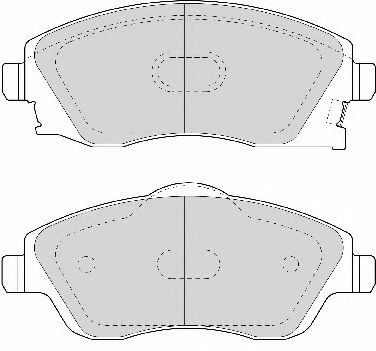FERODO FDB1424 Тормозные колодки для OPEL VITA C (Опель Vита c) FERODO FDB1424 Тормозные колодки для OPEL VITA C (Опель Vита c)