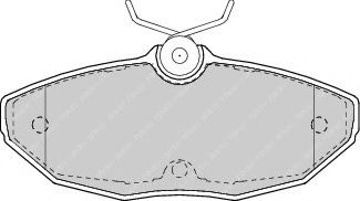 FERODO FDB1486 Тормозные колодки для LINCOLN LS (Линcолн Лс)