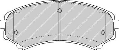 FERODO FDB1603 Тормозные колодки для MITSUBISHI PAJERO CLASSIC (Митсубиши/митсубиси Паджеро классик) FERODO FDB1603 Тормозные колодки для MITSUBISHI PAJERO CLASSIC (Митсубиши/митсубиси Паджеро классик)