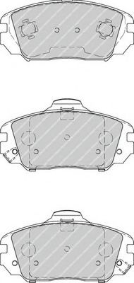 FERODO FDB4246 Тормозные колодки для HYUNDAI AZERA (Хендай Азэра) FERODO FDB4246 Тормозные колодки для HYUNDAI AZERA (Хендай Азэра)