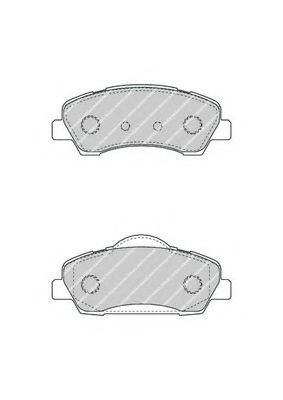 FERODO FDB4491 Тормозные колодки для CITROËN C4 CACTUS (CитроËн С4 кактус) FERODO FDB4491 Тормозные колодки для CITROËN C4 CACTUS (CитроËн С4 кактус)