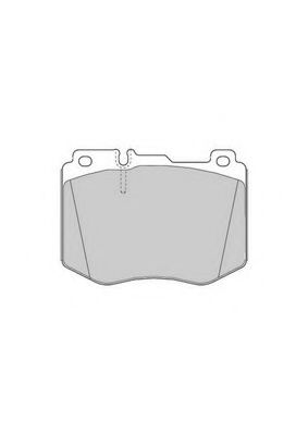 FERODO FDB4608 Тормозные колодки для MERCEDES-BENZ GLC (Мэрcэдэс-бэнз Глc) FERODO FDB4608 Тормозные колодки для MERCEDES-BENZ GLC (Мэрcэдэс-бэнз Глc)