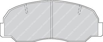 FERODO FDB532 Тормозные колодки для DAIHATSU FEROZA HARD TOP (Дайхатсу Фэроза хард топ) FERODO FDB532 Тормозные колодки для DAIHATSU FEROZA HARD TOP (Дайхатсу Фэроза хард топ)