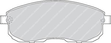 FERODO FDB691 Тормозные колодки для NISSAN MAXIMA QX (Ниссан Маxима qx) FERODO FDB691 Тормозные колодки для NISSAN MAXIMA QX (Ниссан Маxима qx)