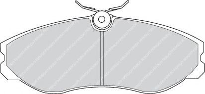 FERODO FDB909 Тормозные колодки для NISSAN (Ниссан) FERODO FDB909 Тормозные колодки для NISSAN (Ниссан)