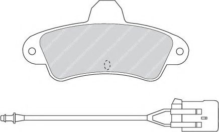 FERODO FDB913 Тормозные колодки для FORD MONDEO (Форд Мондэо) FERODO FDB913 Тормозные колодки для FORD MONDEO (Форд Мондэо)