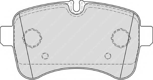 FERODO FVR4037 Тормозные колодки для IVECO DAILY VI (Ивеко Даилъ vи)