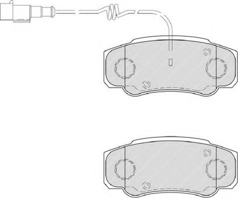 FERODO FVR4054 Тормозные колодки для RENAULT TRUCKS MAXITY (Рено трак Маxитъ) FERODO FVR4054 Тормозные колодки для RENAULT TRUCKS MAXITY (Рено трак Маxитъ)