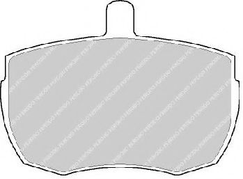 FERODO FVR886 Тормозные колодки для FORD TRANSIT (Форд Трансит) FERODO FVR886 Тормозные колодки для FORD TRANSIT (Форд Трансит)