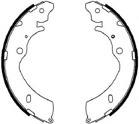 FERODO FSB4023 Тормозные колодоки 