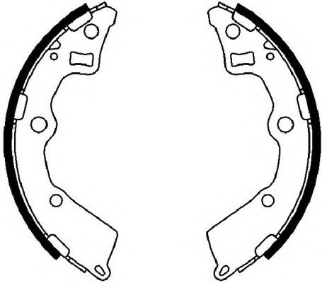 FERODO FSB4025 Тормозные колодоки 