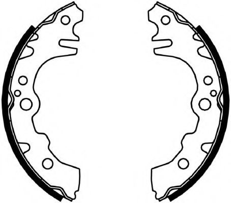 FERODO FSB4039 Тормозные колодоки 