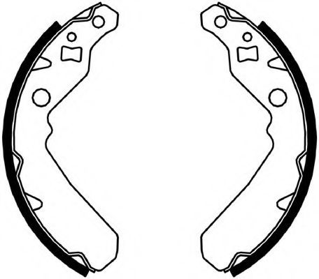 FERODO FSB4041 Тормозные колодоки 