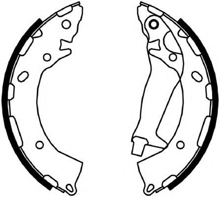 FERODO FSB4047 Тормозные колодоки 