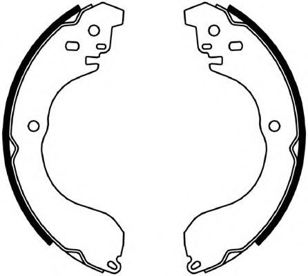 FERODO FSB4053 Тормозные колодоки 