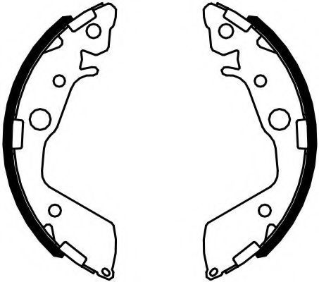 FERODO FSB4068 Тормозные колодоки 