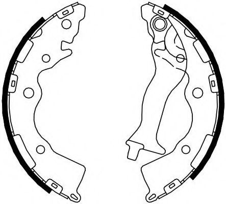 FERODO FSB4086 Тормозные колодоки 
