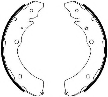 FERODO FSB4090 Тормозные колодоки 