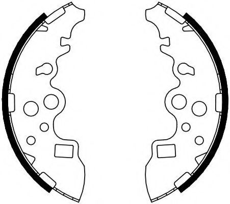 FERODO FSB4093 Тормозные колодоки для MAZDA E-SERIE (Мазда Э-сэриэ) FERODO FSB4093 Тормозные колодоки для MAZDA E-SERIE (Мазда Э-сэриэ)