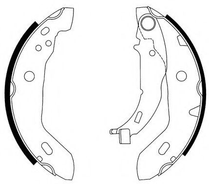 FERODO FSB569 Тормозные колодоки для MERCEDES-BENZ A-CLASS (Мэрcэдэс-бэнз А класс) FERODO FSB569 Тормозные колодоки для MERCEDES-BENZ A-CLASS (Мэрcэдэс-бэнз А класс)
