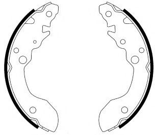 FERODO FSB579 Тормозные колодоки для SUZUKI X-90 (Сузуки X-90)