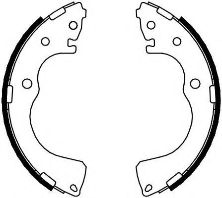 FERODO FSB610 Тормозные колодоки для MAZDA MPV II (Мазда Мпв 2) FERODO FSB610 Тормозные колодоки для MAZDA MPV II (Мазда Мпв 2)