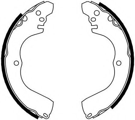 FERODO FSB638 Тормозные колодоки для MITSUBISHI OUTLANDER II (Митсубиши/митсубиси Аутлендер 2) FERODO FSB638 Тормозные колодоки для MITSUBISHI OUTLANDER II (Митсубиши/митсубиси Аутлендер 2)