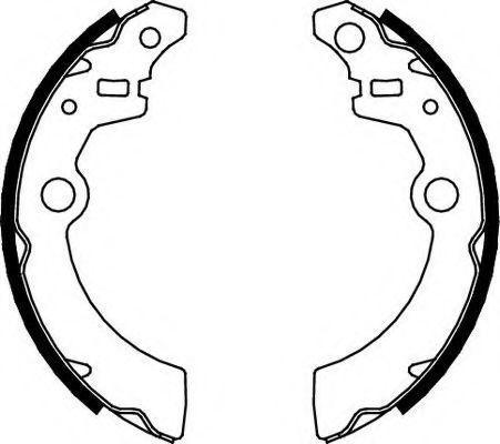 FERODO FSB643 Тормозные колодоки для SUZUKI IGNIS II (Сузуки Игнис 2) FERODO FSB643 Тормозные колодоки для SUZUKI IGNIS II (Сузуки Игнис 2)