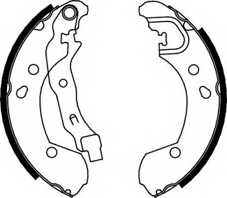 FERODO FSB649 Тормозные колодоки для NISSAN NOTE (Ниссан Нотэ) FERODO FSB649 Тормозные колодоки для NISSAN NOTE (Ниссан Нотэ)