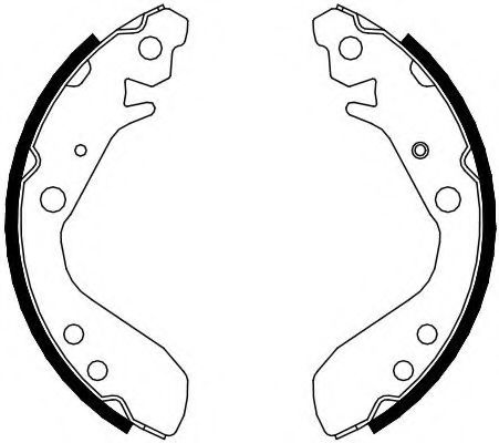 FERODO FSB689 Тормозные колодоки для HONDA FIT II (Хонда Фит 2) FERODO FSB689 Тормозные колодоки для HONDA FIT II (Хонда Фит 2)