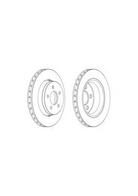 FERODO DDF1759 Тормозной диск для DODGE RAM 2500 (Додж Рам 2500) FERODO DDF1759 Тормозной диск для DODGE RAM 2500 (Додж Рам 2500)