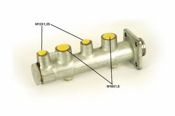 FERODO FHM1058 Главный тормозной цилиндр для IVECO EURO (Ивеко Эуро) FERODO FHM1058 Главный тормозной цилиндр для IVECO EURO (Ивеко Эуро)