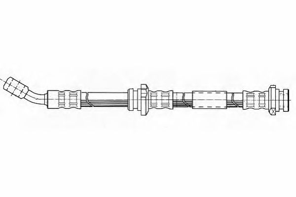 FERODO FHY2427 Тормозной шланг для NISSAN 100 NX (Ниссан 100 нx) FERODO FHY2427 Тормозной шланг для NISSAN 100 NX (Ниссан 100 нx)