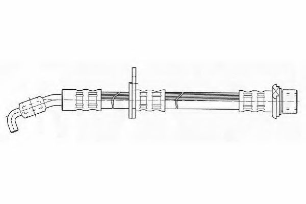FERODO FHY2435 Тормозной шланг для TOYOTA CARINA E (Тойота/тоета Карина е) FERODO FHY2435 Тормозной шланг для TOYOTA CARINA E (Тойота/тоета Карина е)
