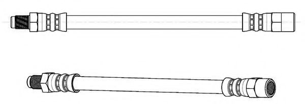 FERODO FHY2577 Тормозной шланг для AUDI A6 (Ауди А6) FERODO FHY2577 Тормозной шланг для AUDI A6 (Ауди А6)