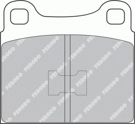 FERODO FSL105 Тормозные колодки для AUDI 80 (Ауди 80) FERODO FSL105 Тормозные колодки для AUDI 80 (Ауди 80)