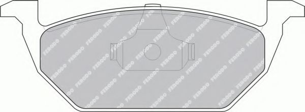 FERODO FSL1094 Тормозные колодки для VOLKSWAGEN (Фольксваген) FERODO FSL1094 Тормозные колодки для VOLKSWAGEN (Фольксваген)
