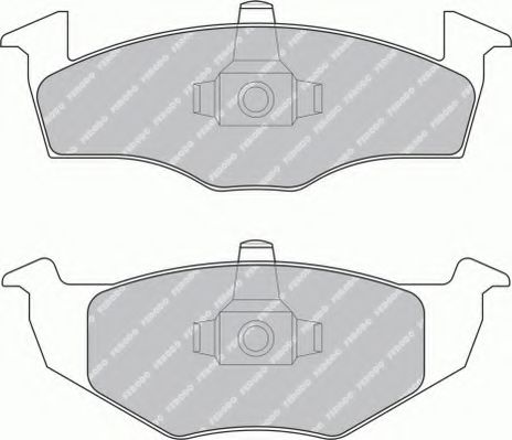 FERODO FSL1288 Тормозные колодки для SEAT TOLEDO (Сеат Толэдо) FERODO FSL1288 Тормозные колодки для SEAT TOLEDO (Сеат Толэдо)