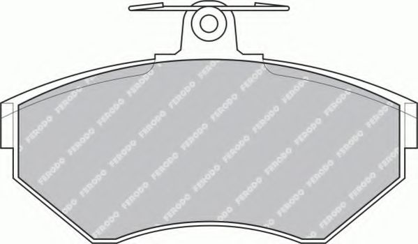 FERODO FSL1312 Тормозные колодки для VOLKSWAGEN CABRIO IV (Фольксваген Cабрио иv) FERODO FSL1312 Тормозные колодки для VOLKSWAGEN CABRIO IV (Фольксваген Cабрио иv)