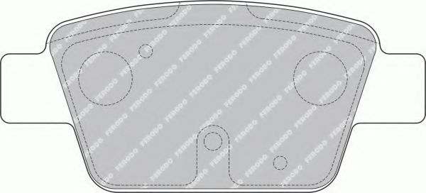 FERODO FSL1469 Тормозные колодки для ALFA ROMEO MITO (Альфа ромео Мито) FERODO FSL1469 Тормозные колодки для ALFA ROMEO MITO (Альфа ромео Мито)