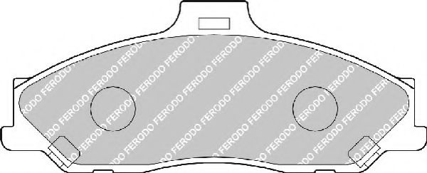 FERODO FSL1527 Тормозные колодки для MAZDA PROCEED/DRIFTER (Мазда Просид/дрифтэр) FERODO FSL1527 Тормозные колодки для MAZDA PROCEED/DRIFTER (Мазда Просид/дрифтэр)