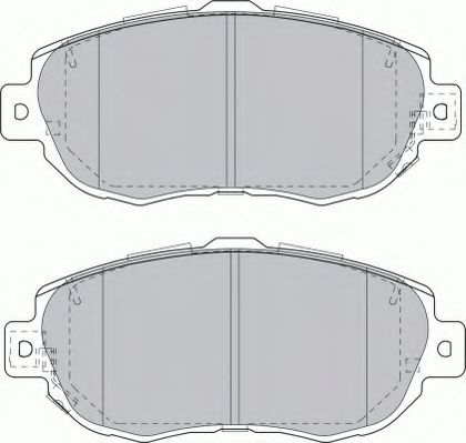 FERODO FSL1564 Тормозные колодки для LEXUS IS I (Лексус Ис 1)